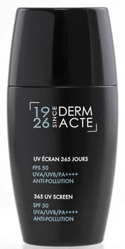 Защитный крем 365 часов от загрязнений и ультрафиолета SPF 50 Academie Derm Acte Anti-Pollution 365 UV Screen SPF 50 UVA/UVB/PA++++ 30 мл