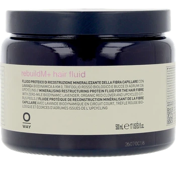 Флюид протеиновый, минерализующий для реконструкции волос OWAY Rolland RebuildM+ Hair Fluid 500 мл