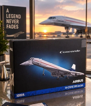 Конструктор літак Concorde Конкорд легенда авіації 2083 деталі