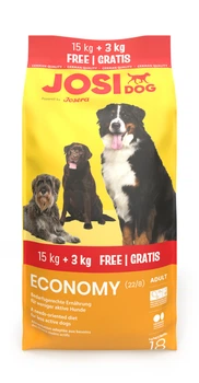 Сухий корм для дорослих активних собак JosiDog Economy м'ясо злаки 15+3 кг (50016842)-)