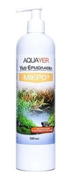 Добриво для акваріумних рослин AQUAYER Удо Єрмолаєва МІКРО + 500мл