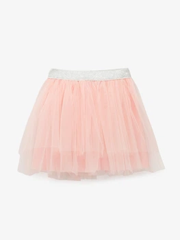 Спідниця однотонна для дівчинки GENUA 6027 116 см Персиковий shop (2000999710056)