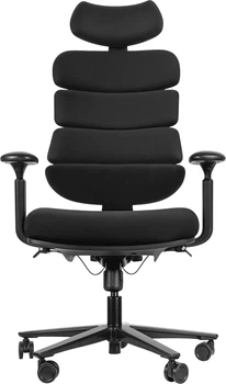 Кресло компьютерное офисное эргономичное OfficePro FlexCore ОС120B Black