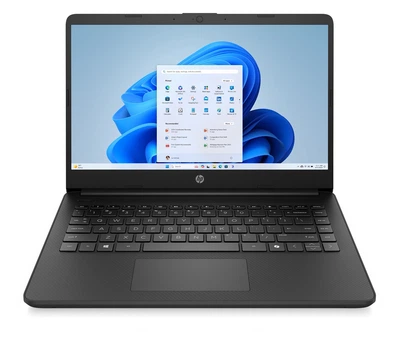 Ноутбук HP Laptop 14-dq6007ca (2QHLP14PRN-4/128SSLV) Jet Black / 14" WXGA / Intel Processor N150 / RAM 4 ГБ / UFS 128 ГБ / Windows (1H85170XMZ) - Уцінка