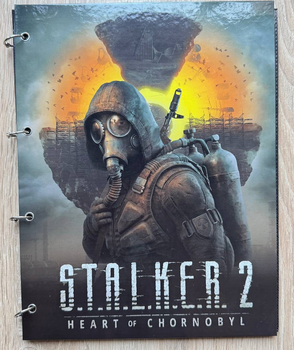 S.T.A.L.K.E.R. 2 : Сталкер Серце Чорнобиля альбом для сувенірних колекційних карткок Україна 5 листів по 9 карток