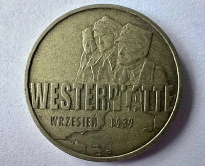Польща Вересень 1939 - Вестерплатте 2 злотих 2009 рік Монети світу