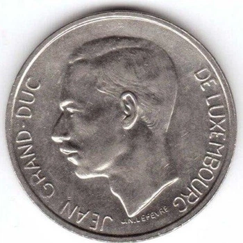 Люксембург 10 франків 1979 рік Монети світу