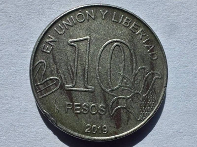 Аргентина 10 Песо 2019 рік Монети світу