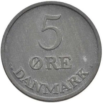 Данія 5 ере 1964 рік Монети світу