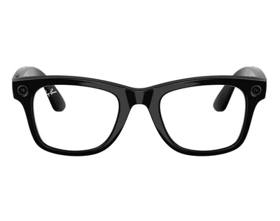 Смарт-окуляри Ray-Ban Meta Wayfarer Gen 2 Standard Shiny Black Frame/Clear to Graphite Green Transitions Lens (RW4012 601/1M 50-22)