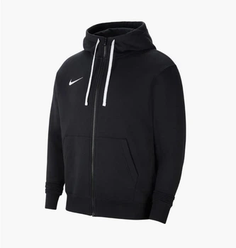 Кофта чоловіча Nike Flc Park20 Fz Hoodie S Чорно-білий CW6887-010