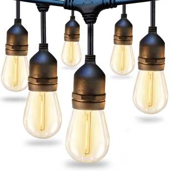 Ретро-гірлянда світлодіодна 10 м 20 LED 220В вологозахисна