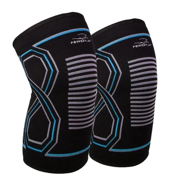 Наколенники Active Point хлопок S/M черные синие