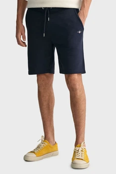 Чоловічі темно-сині шорти REG SHIELD SWEAT Gant M 2009027