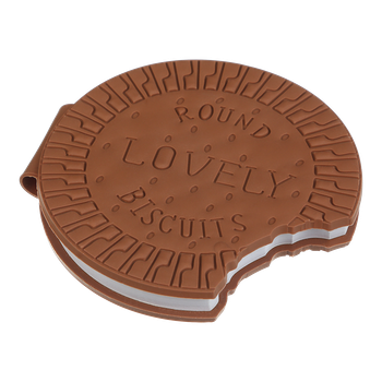Блокнот BISCUIT 90х90мм 80арк. нелінований обкладинка Soft touch KIDS Line ZB.12470-18