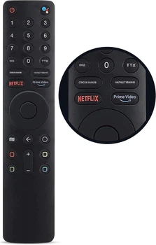 Пульт дистанційного керування Leyf XMRM-010 Bluetooth для Xiaomi MI TV 4S 4A XMRM-010 L55MS-5A L65M5-5ASP L32M5-5ASP L43M5-5ASP L55M5-5ASP L65M5-5ASP L65M5-5SIN