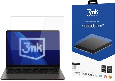 Захисне скло для ноутбука Samsung Galaxy Book3 Pro 14" 3MK FlexibleGlass (5903108663823)
