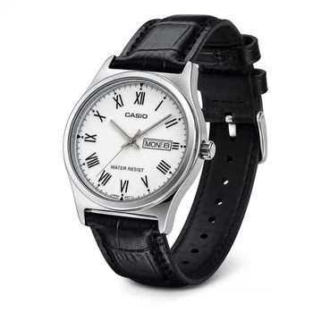 Мужские часы Casio MTP-V006L-7B Серебристые ( AT1141-0197 )