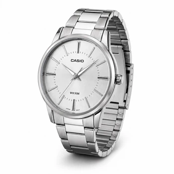 Мужские часы Casio MTP-1303D-7A Серебристые ( AT1141-0312 )