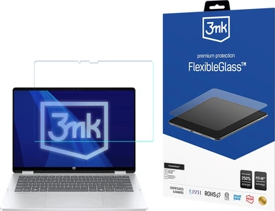 Захисне скло для ноутбука HP OmniBook 5 Flip 14" 3MK FlexibleGlass (5903108771818)