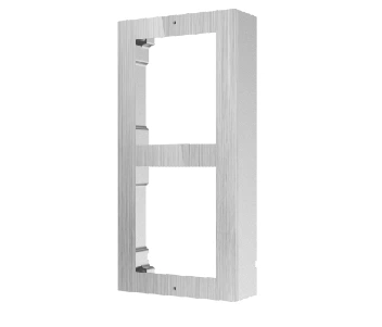 Панель для врезного монтажа Hikvision DS-KD-ACW2/S накладка 219х107х4 мм рамка 117х107х32.7 мм