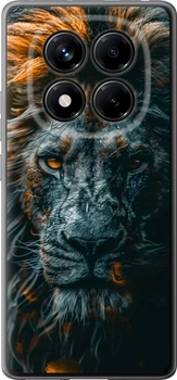Чехол для Xiaomi Redmi Note 14 Pro 4G Лев в сумерках
