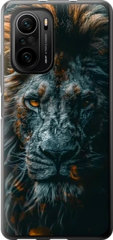 Чехол для Xiaomi Mi 11i Лев в сумерках