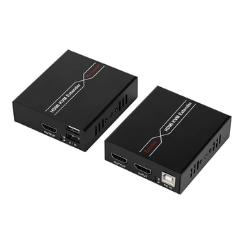 Удлинитель видеосигнала E-LINK LNK-HDE-60KVM HDMI