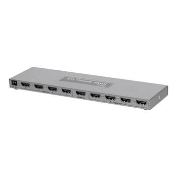 Разветвитель видеосигнала 4K HDMI 1x8 Dtech DT-7148B(MS)