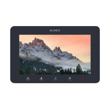 Відеодомофон Slinex SM-07MN 7" IPS 1024x600, Graphite