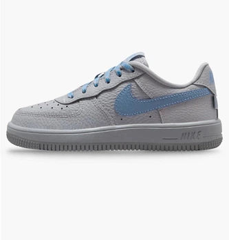 Кроссовки унисекс Nike Force 1 Low Grey 33.5 Серый IR0293-004