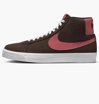 Кроссовки мужские Nike Sb Zoom Blazer Mid Skate Shoes 49.5 Коричневый FD0731-200