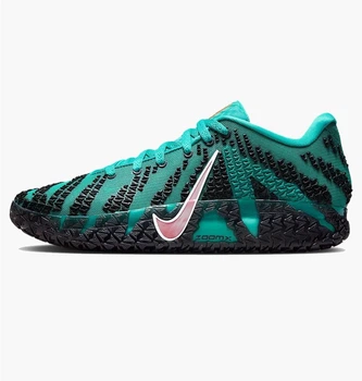 Кроссовки унисекс Nike Ja 3 Scratch 3.0 Basketball Shoes Black/Green 47 HF2793-300