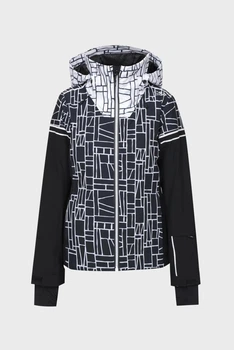 Лыжная куртка женская Cmp Jacket Fix Hood 34 Комбинированная 31W0076-15ZH