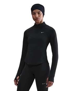 Спортивна кофта жіноча Nike Tempo Swsh Hbr Df Hz Top M Чорна HV2842-010