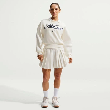 Свитшот женский Nike Nkct Crt Cltn Flc Crew White S Белый IB0757-133