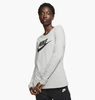 Лонгслів жіночий Nike Womens Long-Sleeve T-Shirt Grey XS Сірий BV6171-063
