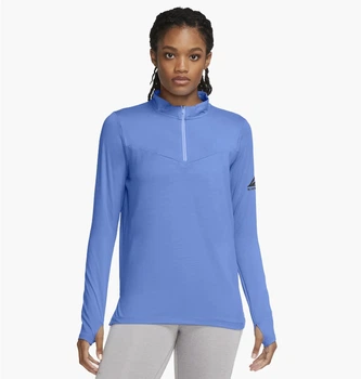Спортивная кофта женская Nike Womens Trail Running Midlayer Light Blue Dc5217-468 M Голубая DC5217-468