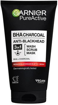 Гель для вмивання, скраб, маска для обличчя Garnier Skin Naturals Чиста Шкіра Актив очищення 150 мл (3600542084437)