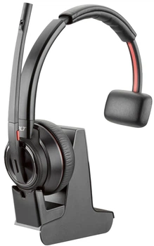 Zestaw słuchawkowy Poly Savi 8210 UC DECT 1880-1900 MHz USB-A Black (8D3E9AA)