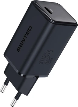 Мережевий зарядний пристрій Senteo N-6 GaN 65 W Синій