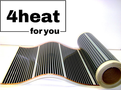 Инфракрасная пленка 4HEAT Graphene 305-110 (ширина 0,5 м.)