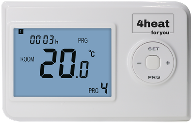 Бездротовий WiFI терморегулятор водяної підлоги 4HEAT WT-02 Sender