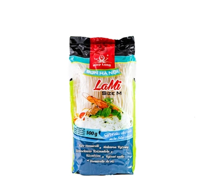 Лапша рисовая нити BUN HA NOI LaMi Size "M" Hiep Long 500 г