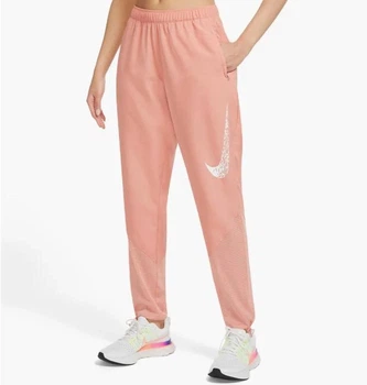 Спортивні штани жіночі Nike Df Swoosh Run Pant M Персикові DM7771-824