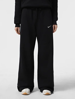 Спортивные штаны женские Nike Sportswear Phoenix Fleece M Черные IH1011-010