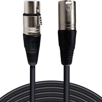 Микрофонный кабель Aiken XLR штекер — XLR гнездо 2 м