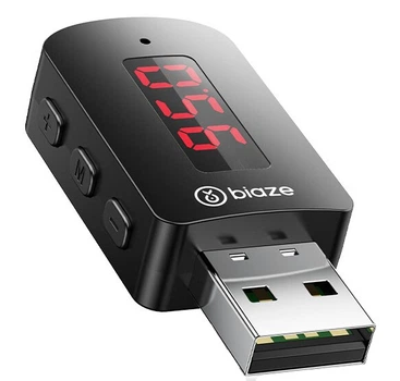Автомобільний FM-трансмітер Biaze Bluetooth 5.4 USB (D51-M10)