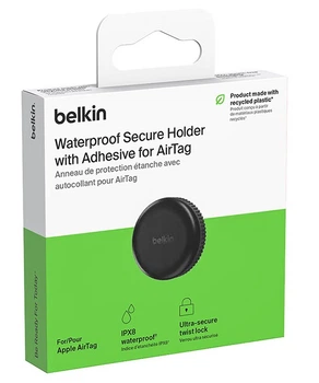 Брелок Belkin MSC016 для AirTag силиконовый черный