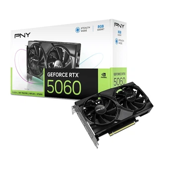 Відеокарта PNY GeForce RTX 5060 Dual Fan 8GB (VCG50608DFXPB1)